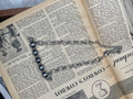 15” Faux Silver Pearls and Thick Chain Bar Necklace