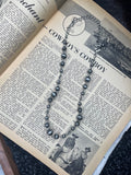 16” Rosary Chain Faux Pearl Necklace
