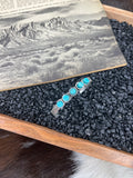 5 Round Turquoise Stone Cuff