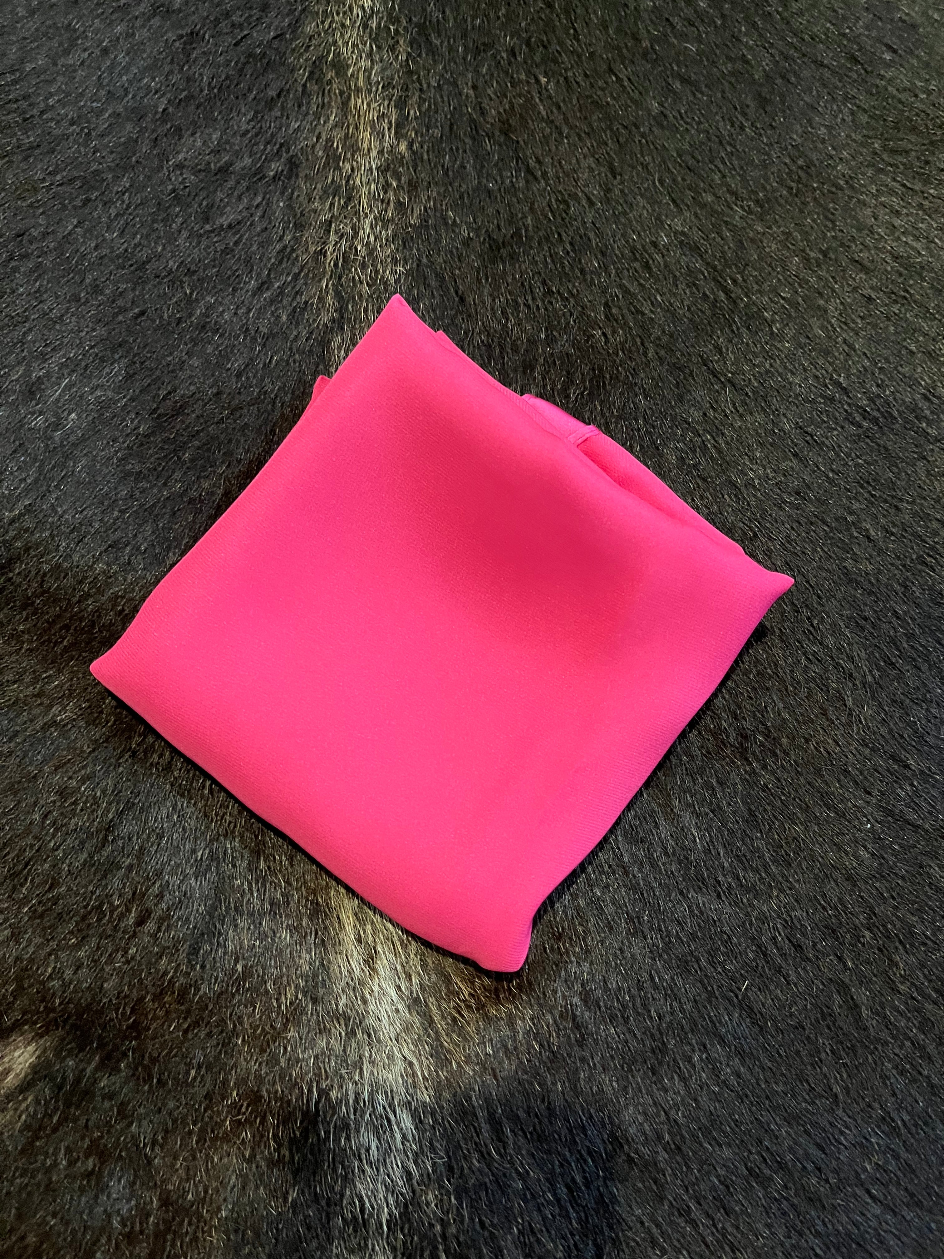 35”x35” Hot Pink Wild Rag
