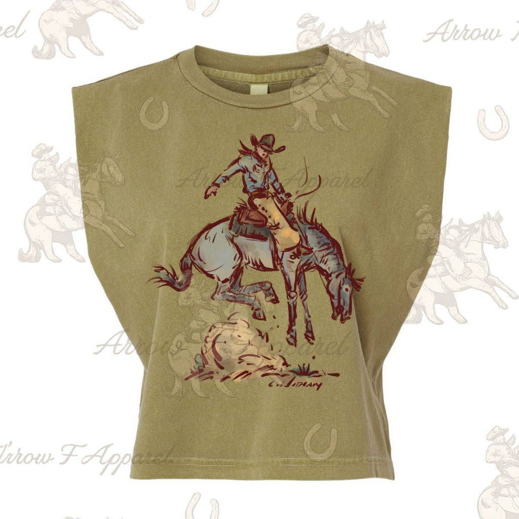 High Times| Western Graphic Muscle Tank