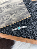 Small Square Turquoise Cuff Bracelet