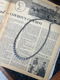 Faux Silver Pearl’s and White Saucer Gemstones Necklace