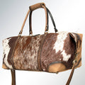 Duffel Hair On Genuine Western Leather Women Bag