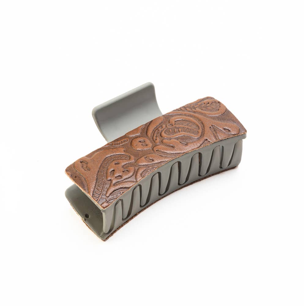 High Vista Hair Comb Clip In Gray