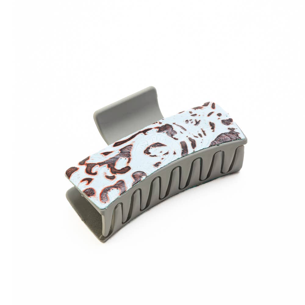 High Vista Hair Comb Clip In Gray
