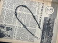 14” Faux Silver Pearls Graduated Necklace