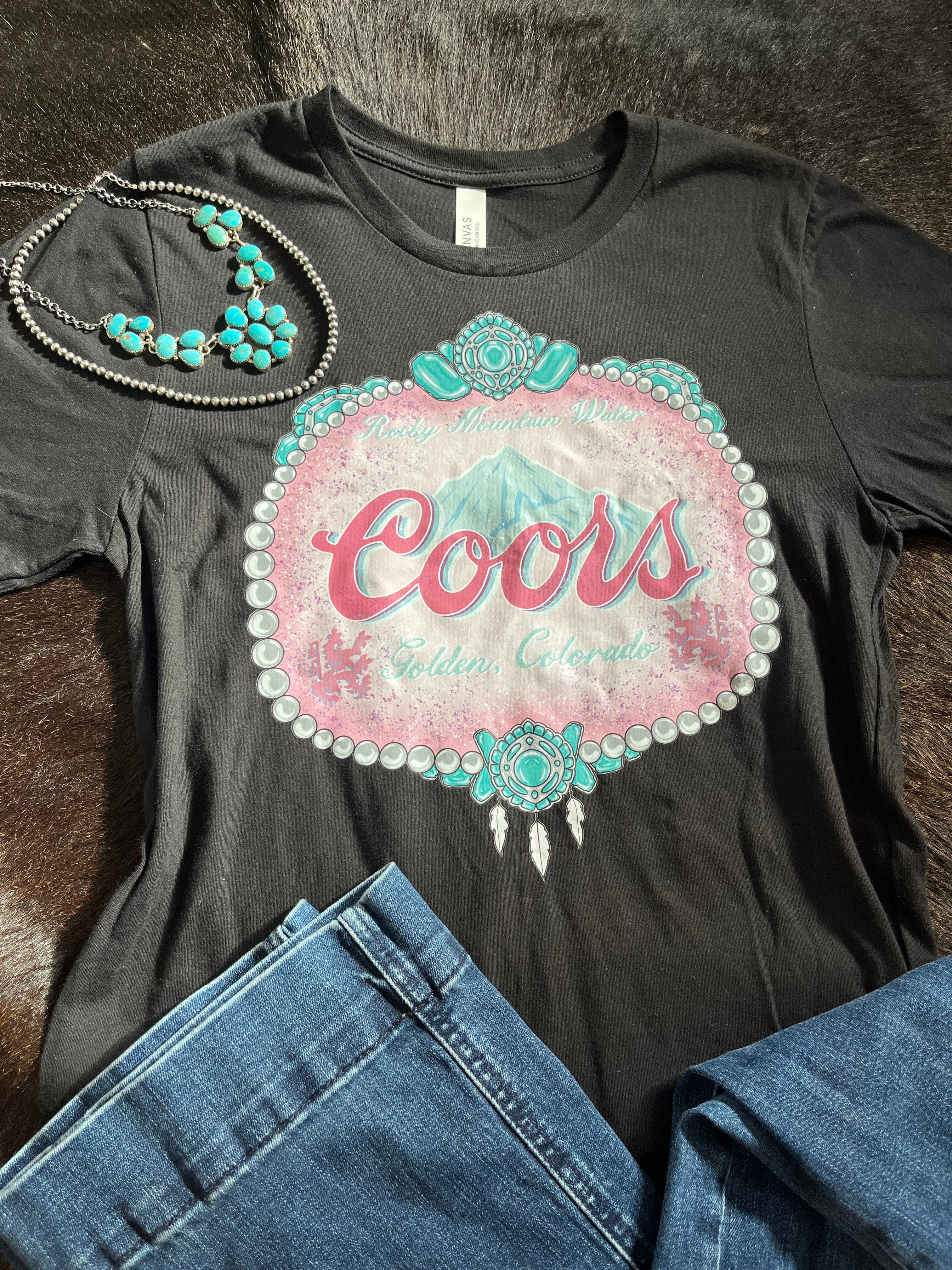 Turquoise Mountain Coors Tee