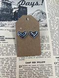 Faux Silver Tooled Heat Studs
