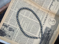 17.5” 10mm Faux Silver Pearls Necklace