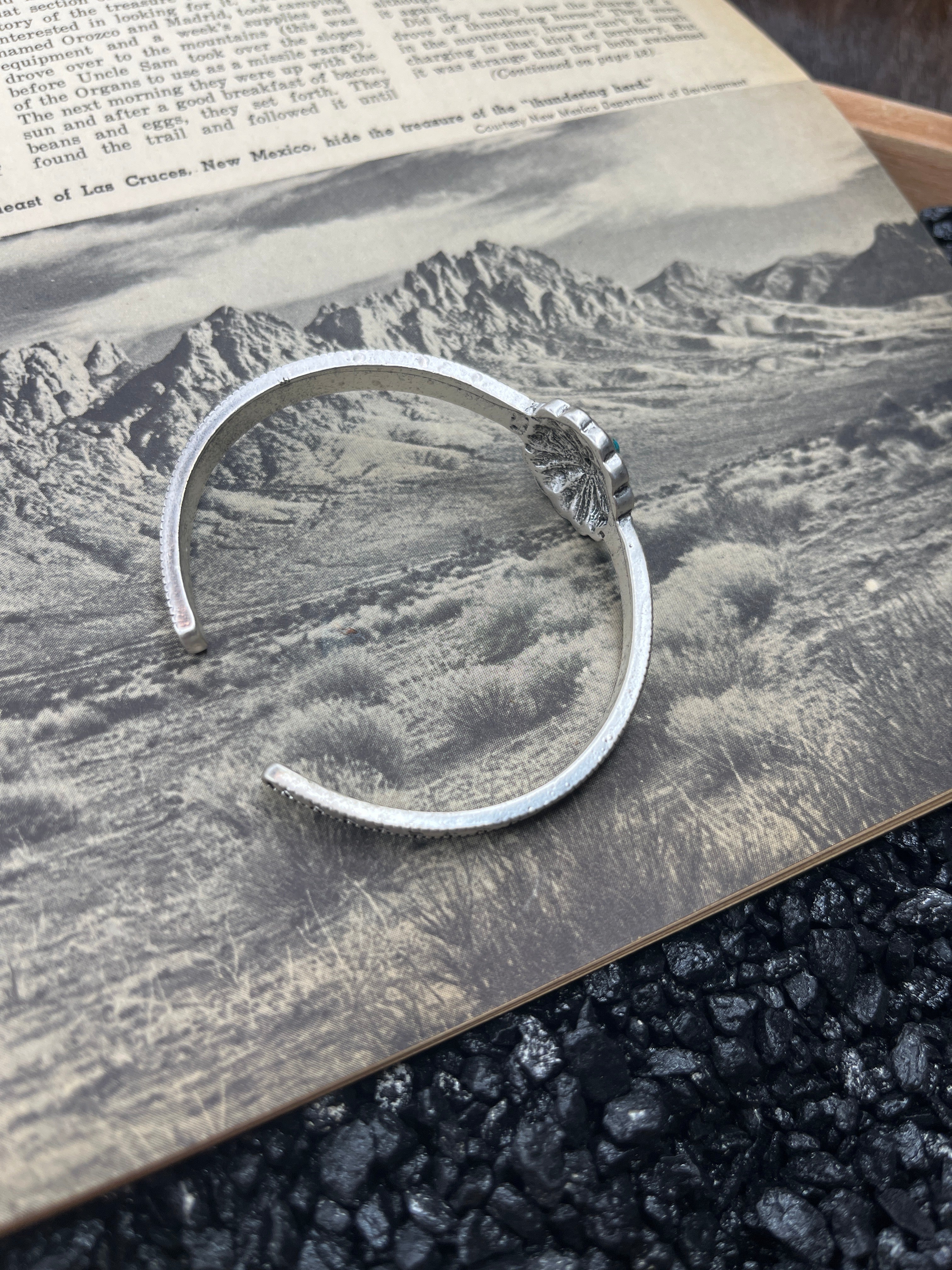 Single Concho Cuff Bracelet