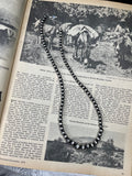 5-10mm Graduated Sterling Silver Pearl Necklace