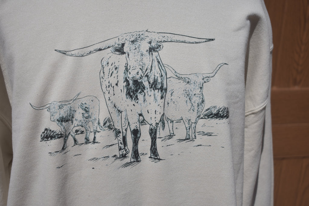 Longhorn Scene Crewneck