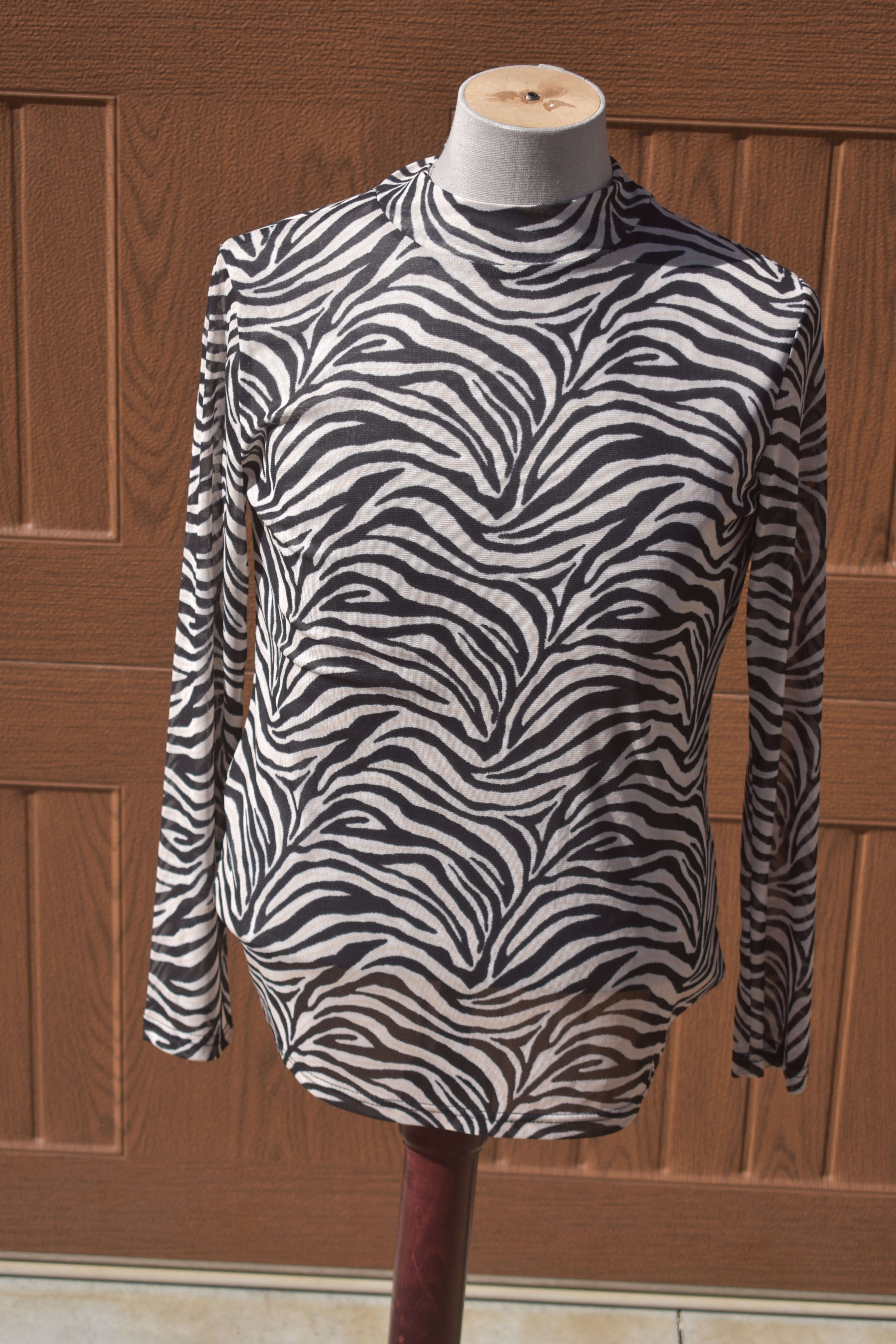 Zebra Mesh Shirt