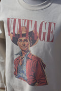 “Vintage” Cowboy Crewneck