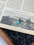 Genuine Sterling Silver and Turquoise Small Pendant