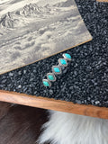 Diamond Shape 5 Stone Cuff