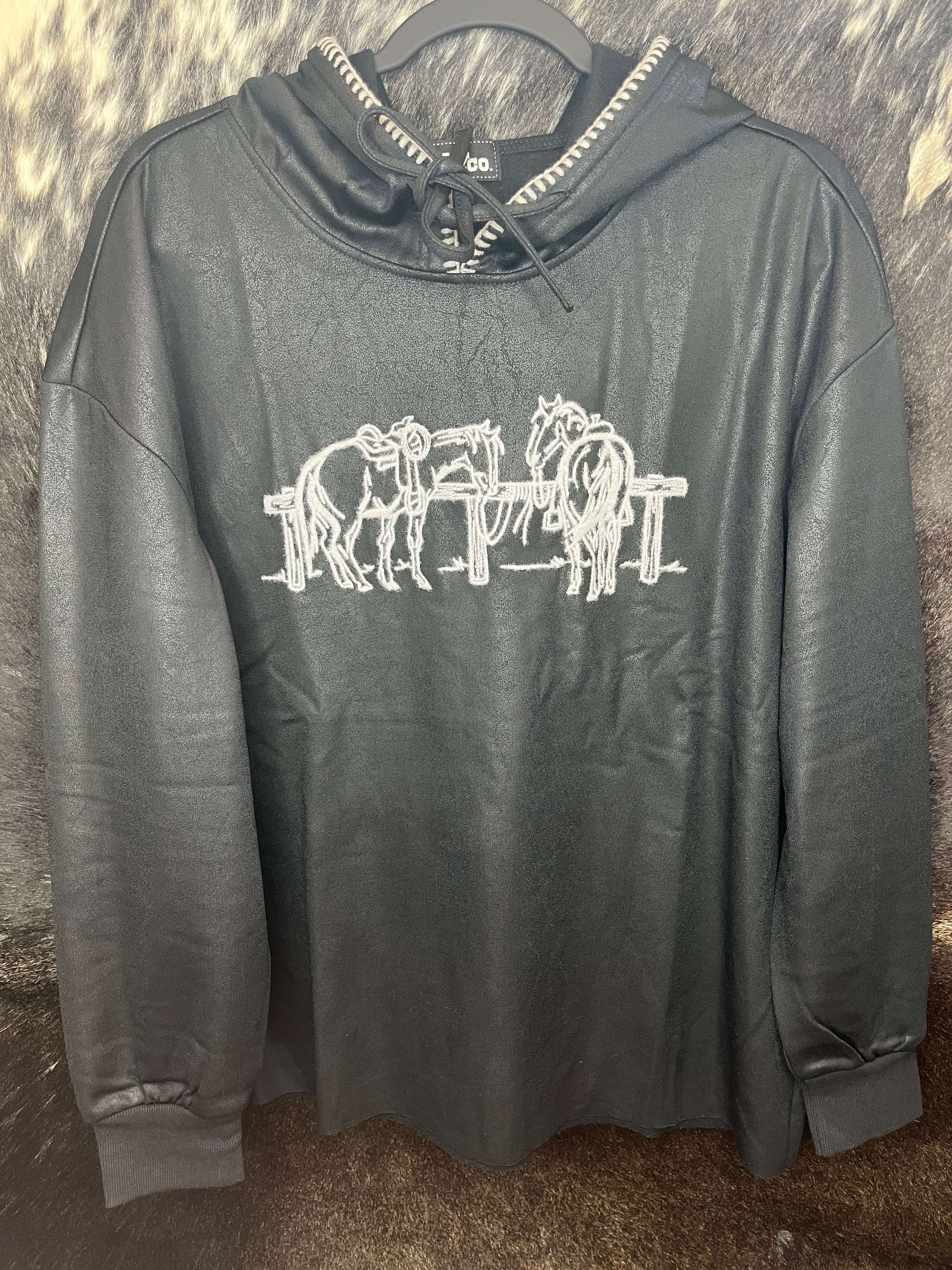 Leather or Not Hoodie
