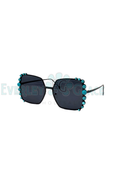 Turquoise Sunnies Square