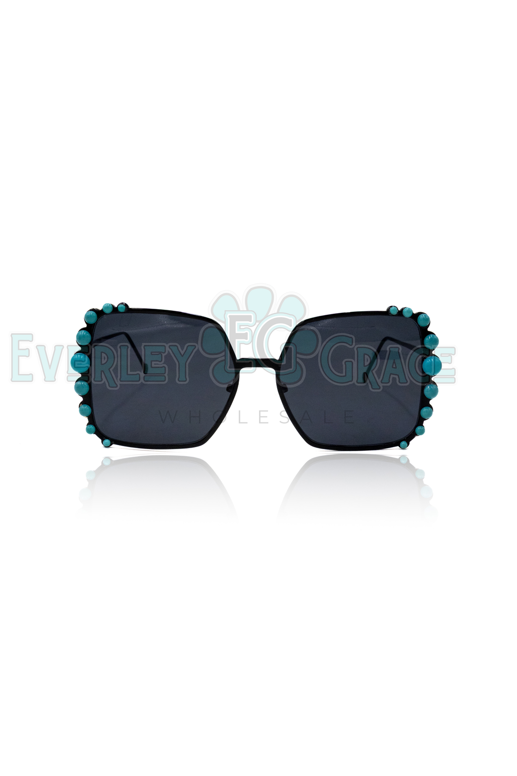 Turquoise Sunnies Square