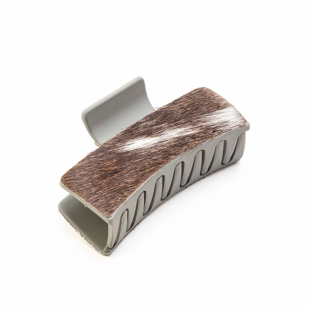 High Vista Hair Comb Clip In Gray
